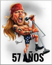 Un 6 de febrero de 1962 nace  Axl Rose