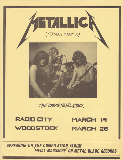 Un 14 de marzo de 1982, Metallica hacía su debut en vivo