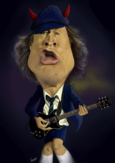 Un 31 de marzo de 1955 nace Angus Young